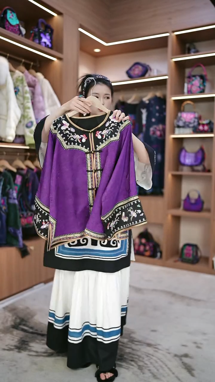 织绣L680黔东南苗族刺绣