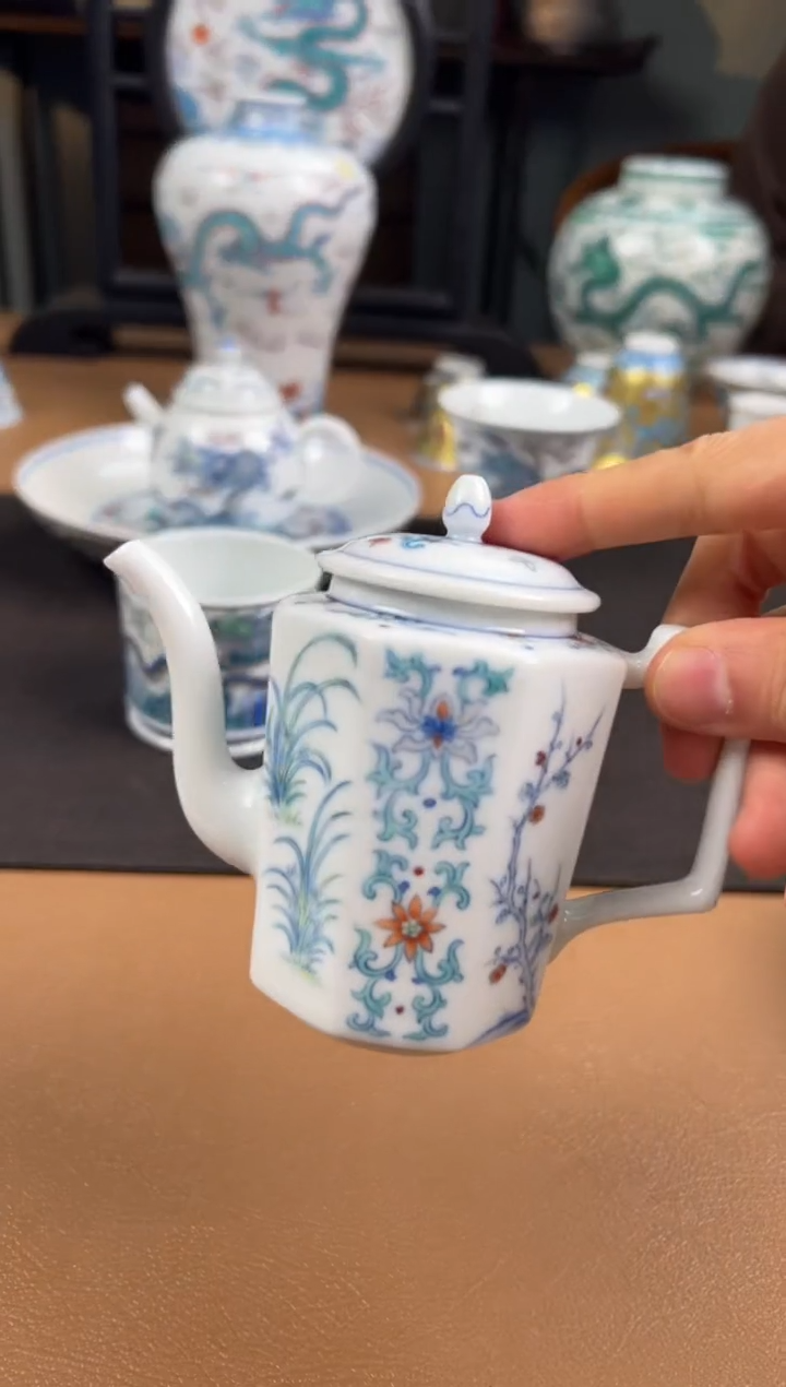 【闪购商品】瓷片               涂杏花