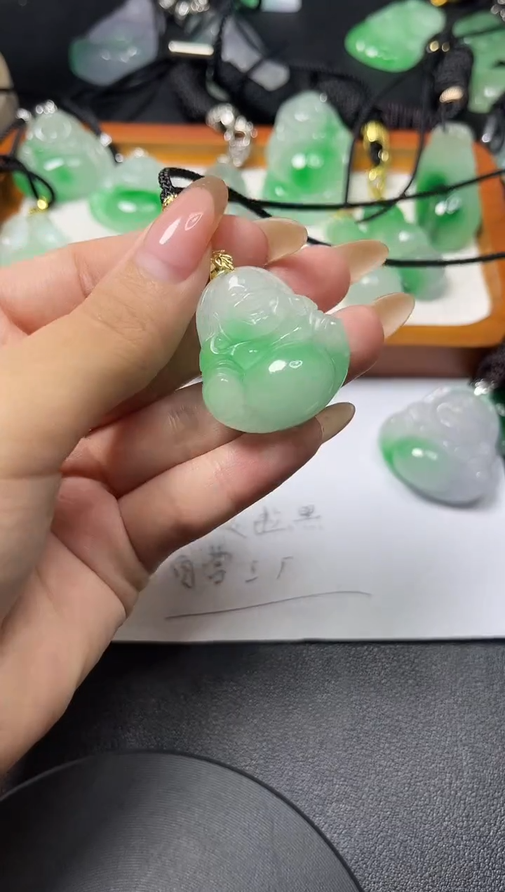 颈饰未镶嵌翡翠所见即所得   一图一物