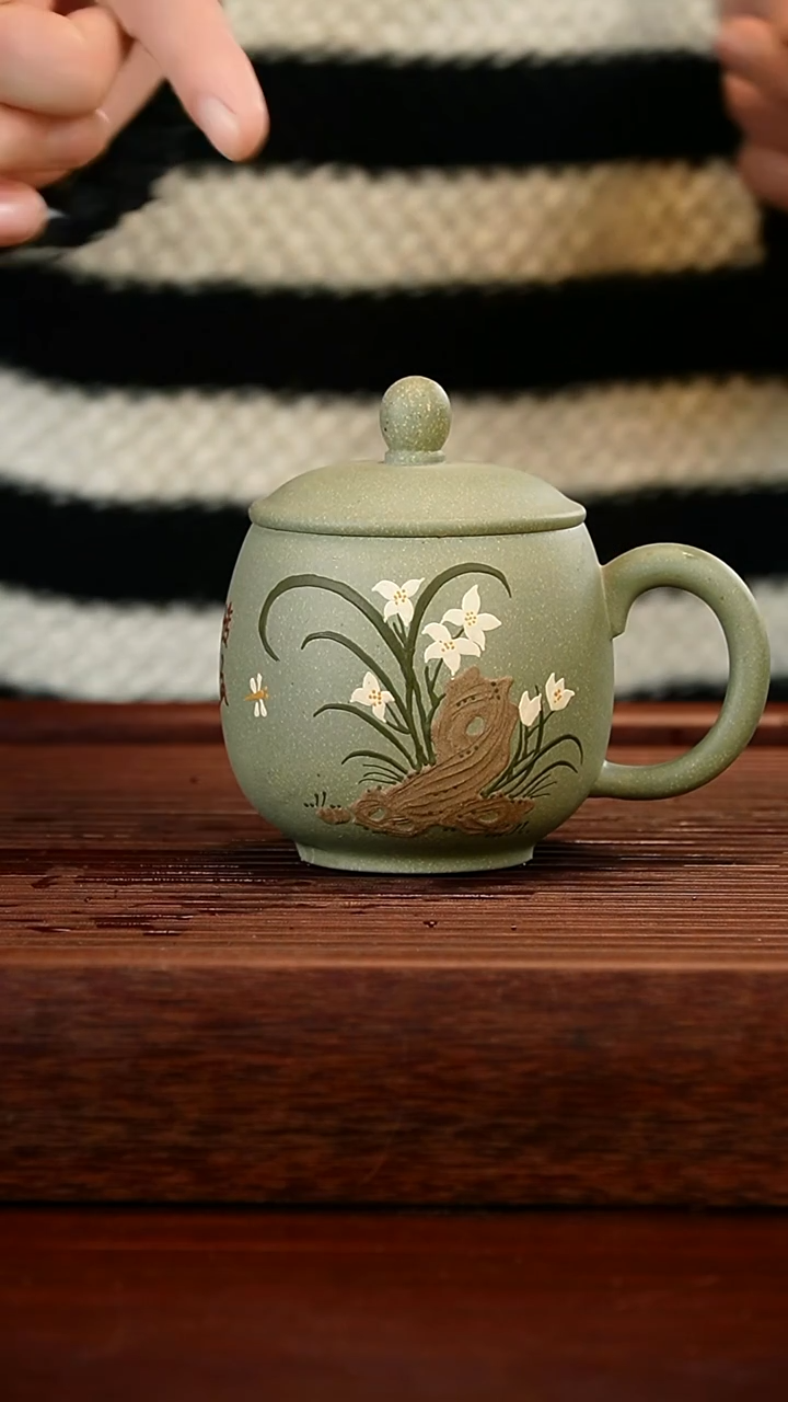 茶壶紫砂翡翠金沙紫砂盖杯260cc左右