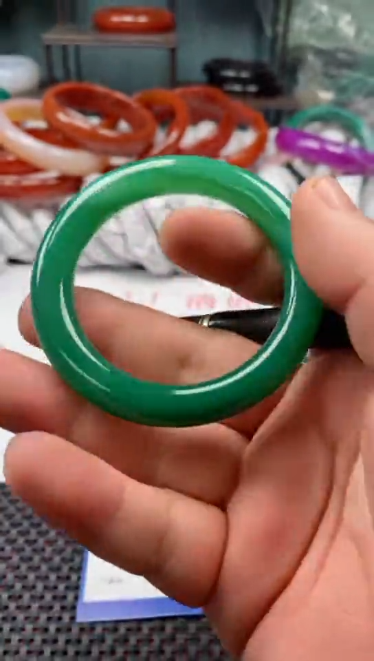 【闪购商品】玛瑙/玉髓手镯未镶嵌65-54多样性发货看清圈口下单