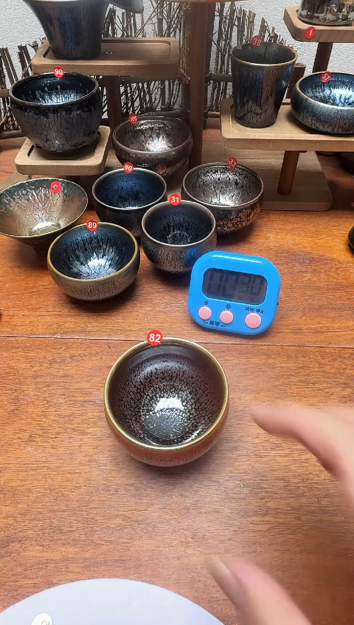 茶盏?****?82号建盏工匠茶器