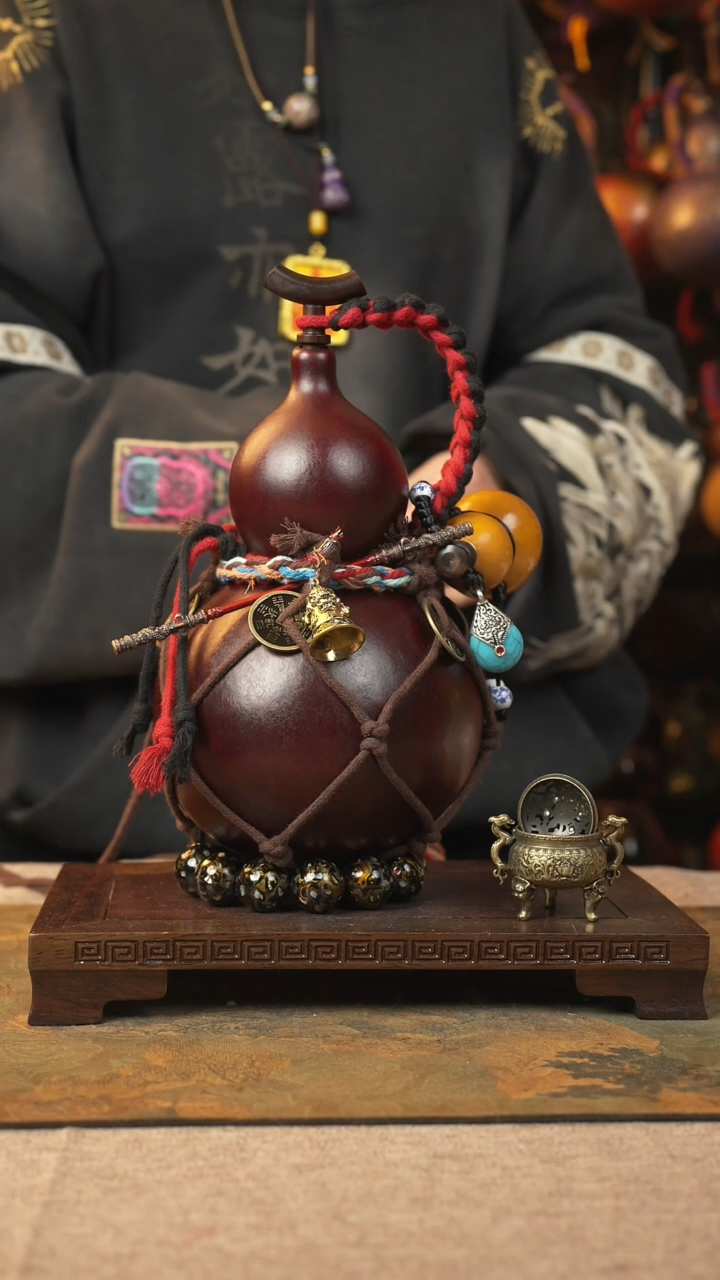 【闪购商品】389大漆葫芦一物一拍记葫堂出品