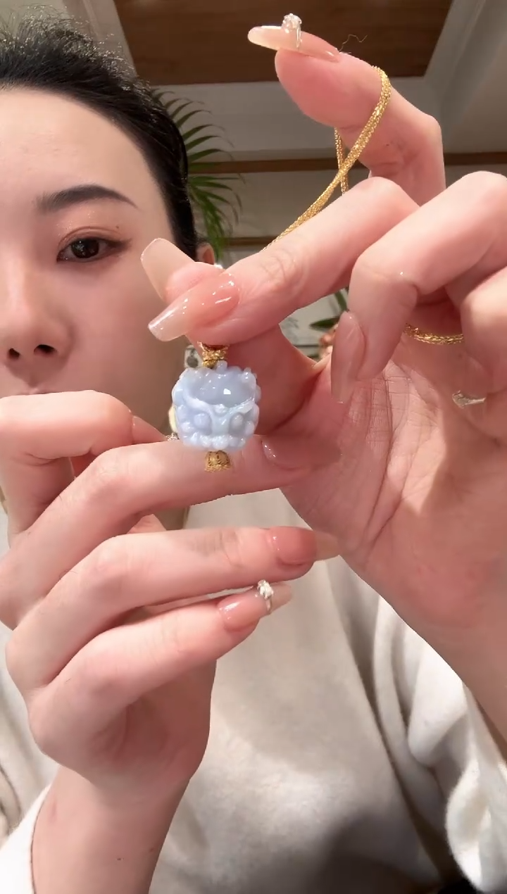 【闪购商品】翡翠颈饰未镶嵌国风