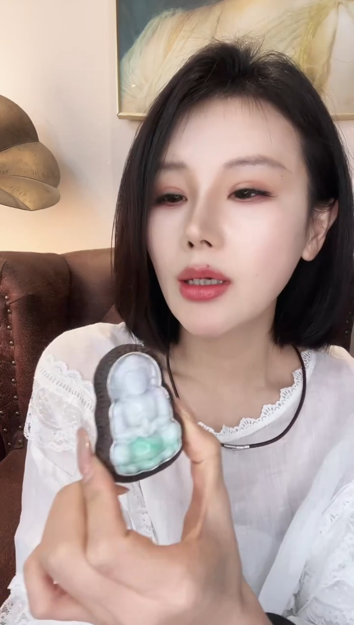 颈饰未镶嵌翡翠X*翡翠E645
