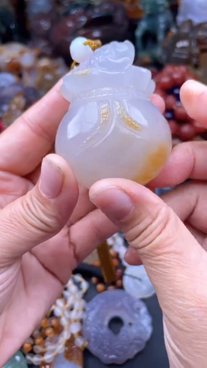 【闪购商品】玛瑙/玉髓颈饰未镶嵌AA