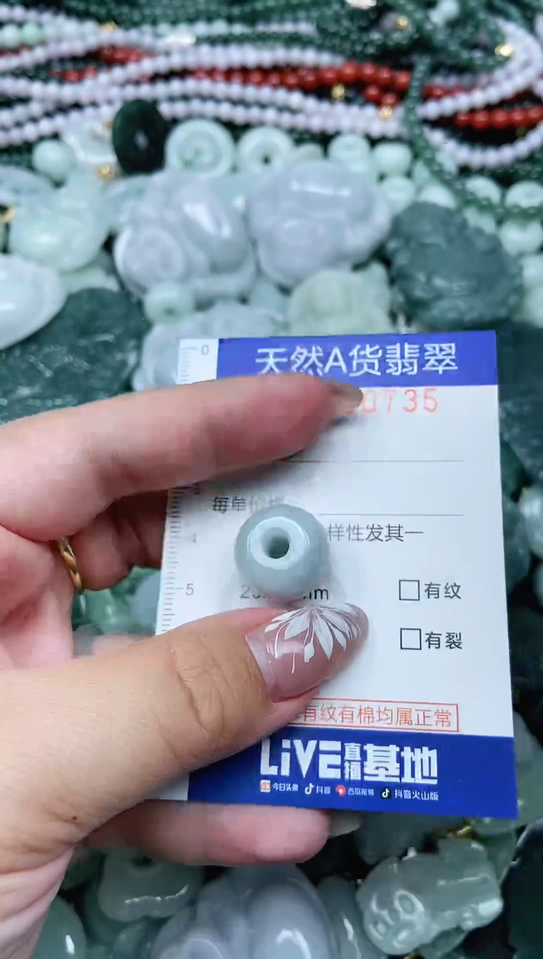 颈饰未镶嵌翡翠天然A货 支持复检