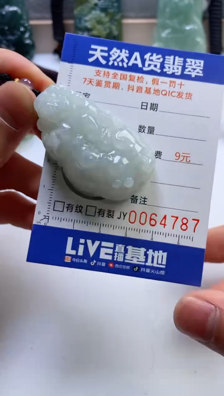 【闪购商品】翡翠挂件未镶嵌