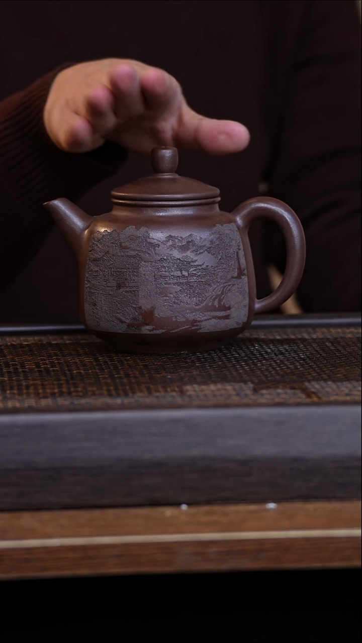 茶壶紫砂宜兴手工原矿紫砂壶001