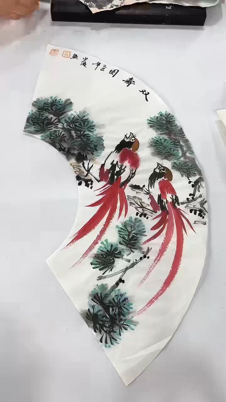 国画直播福利/国画/花鸟