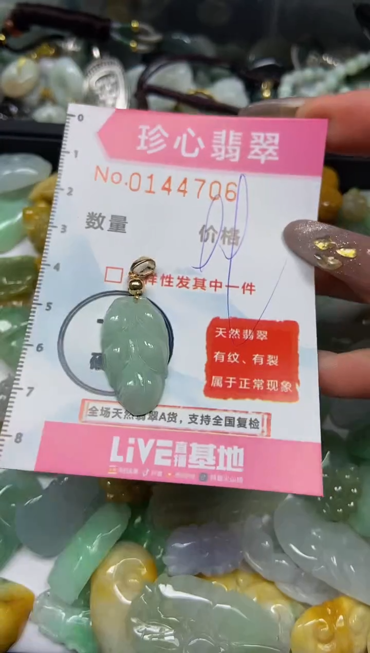 【闪购商品】翡翠颈饰未镶嵌闪购0144706