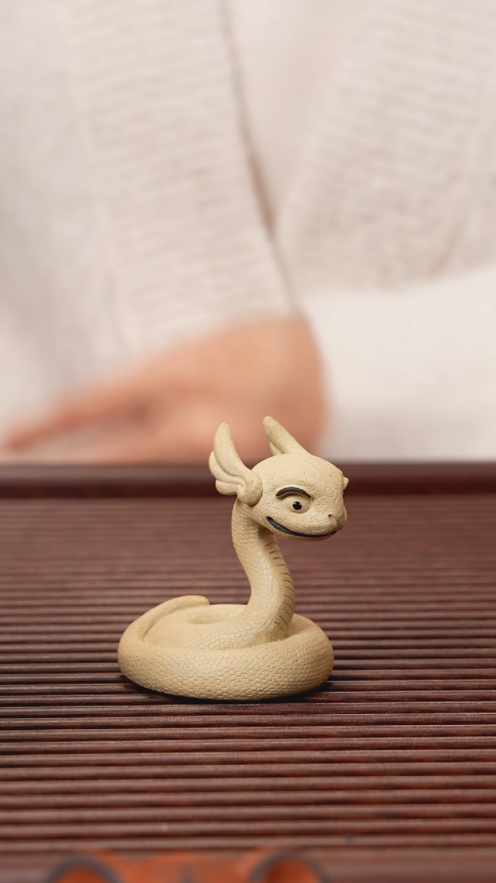 【闪购商品】紫砂茶宠紫砂灵蛇