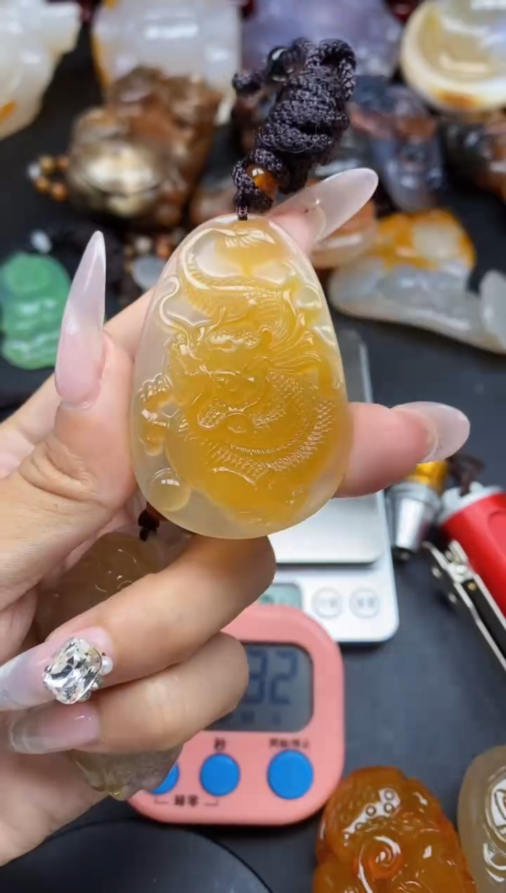 【闪购商品】玛瑙/玉髓颈饰未镶嵌ll