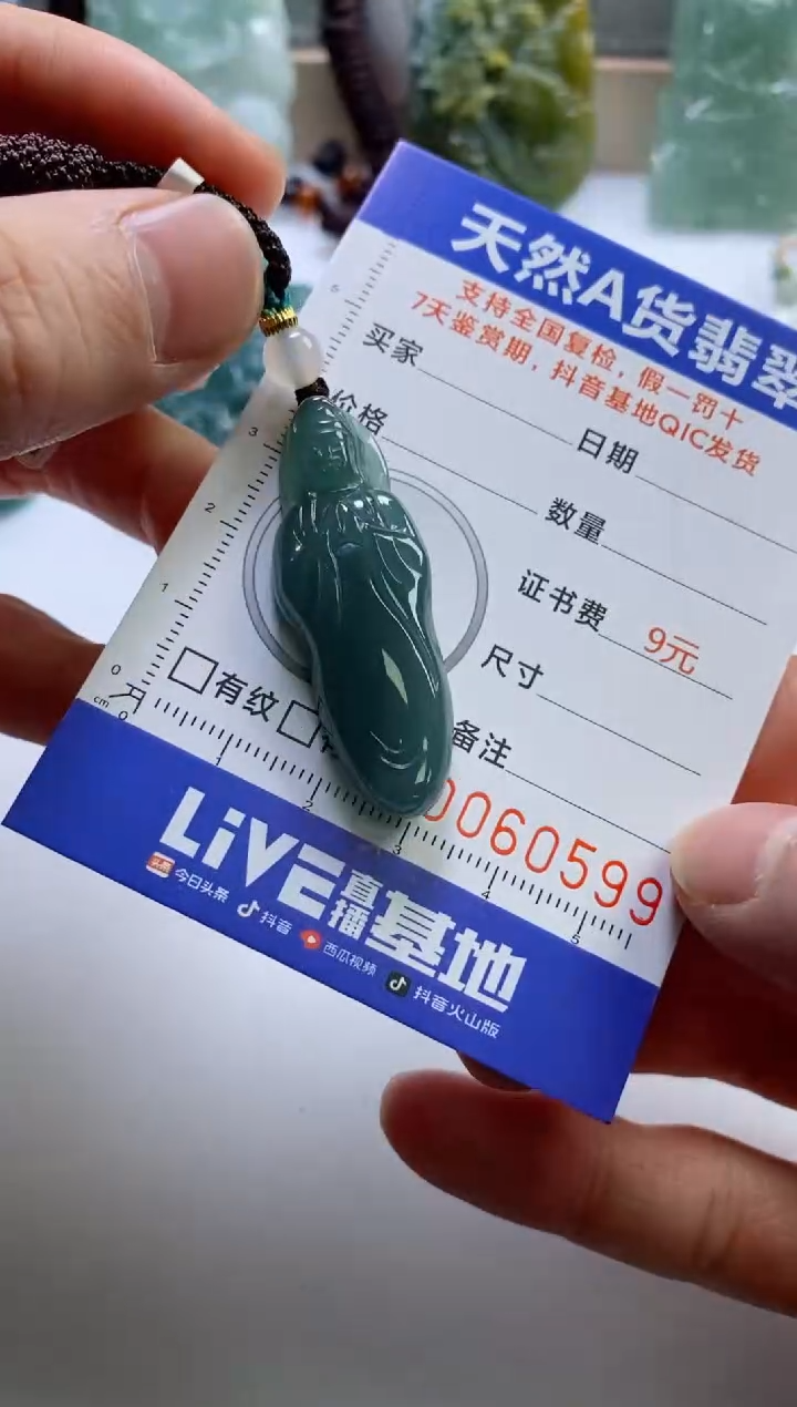 【闪购商品】翡翠挂件未镶嵌