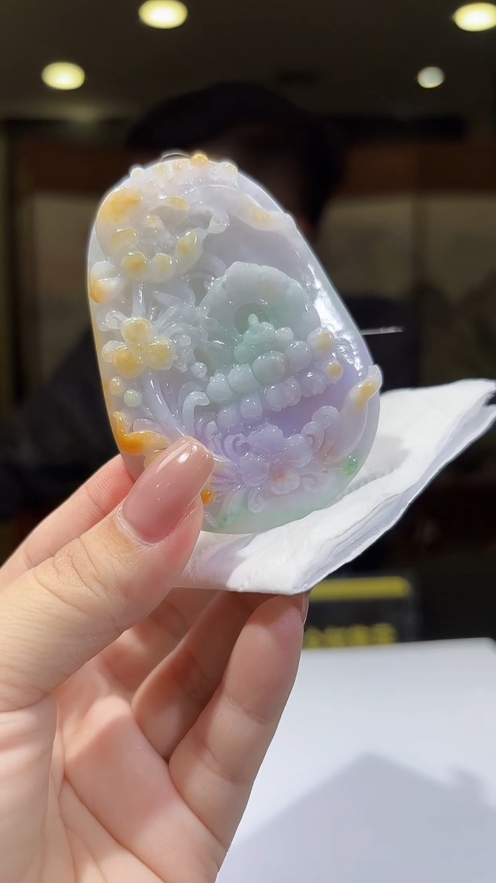 未镶嵌定制翡翠17/1210/C/多样性发其一件/人物