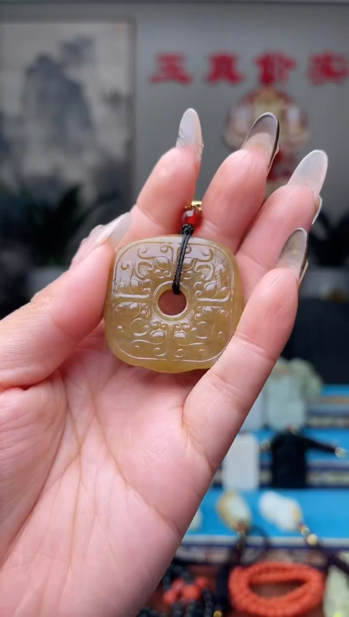 【闪购商品】和田玉挂件未镶嵌1