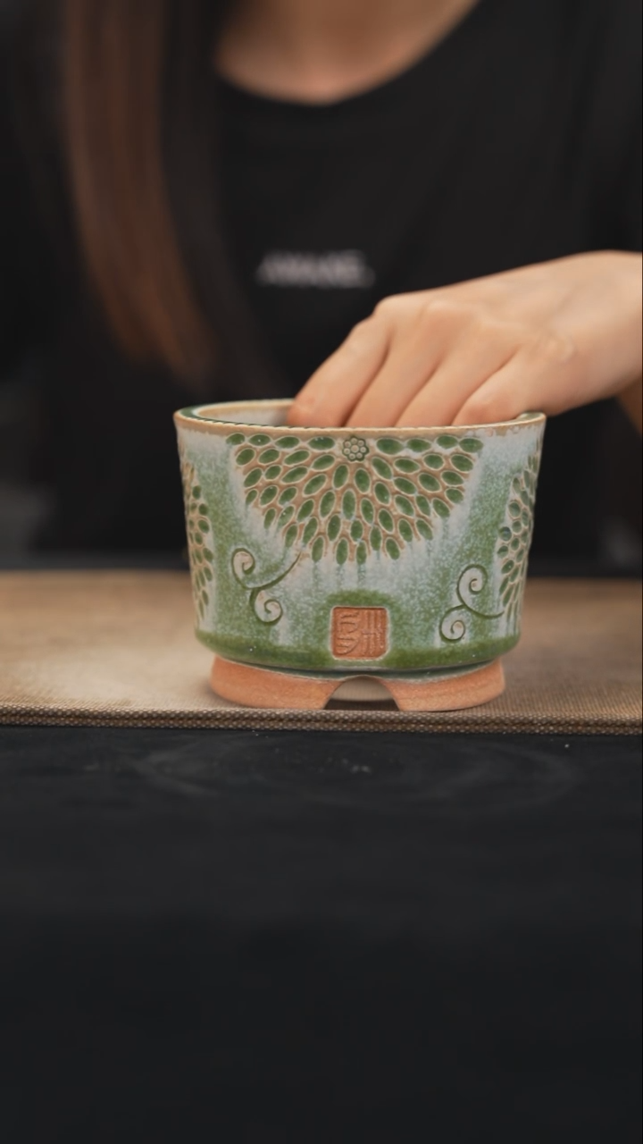 9-30-382花盆口径9瑕