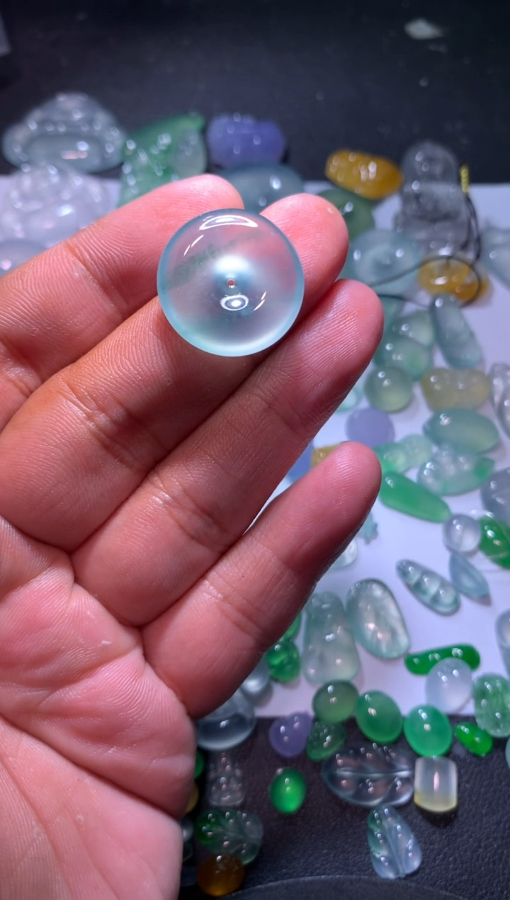 【闪购商品】翡翠颈饰未镶嵌平安扣