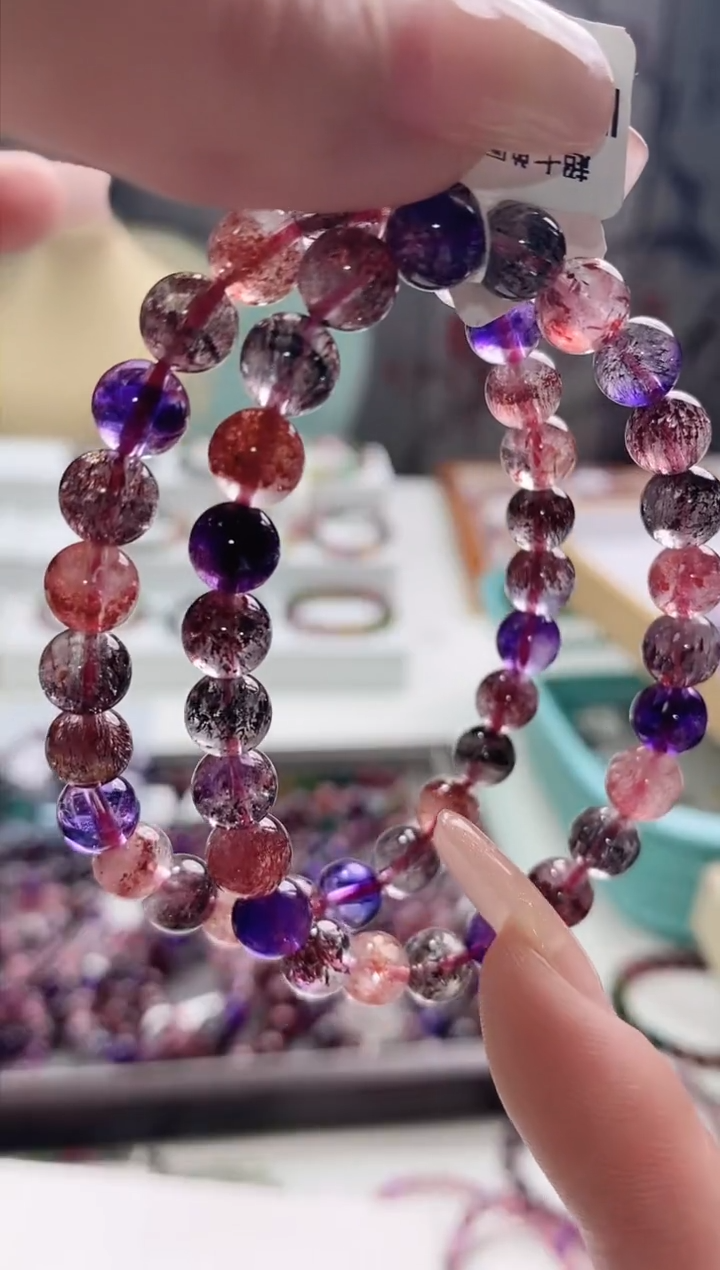 【闪购商品】水晶超七单圈7*+未镶嵌多人多样性发其一