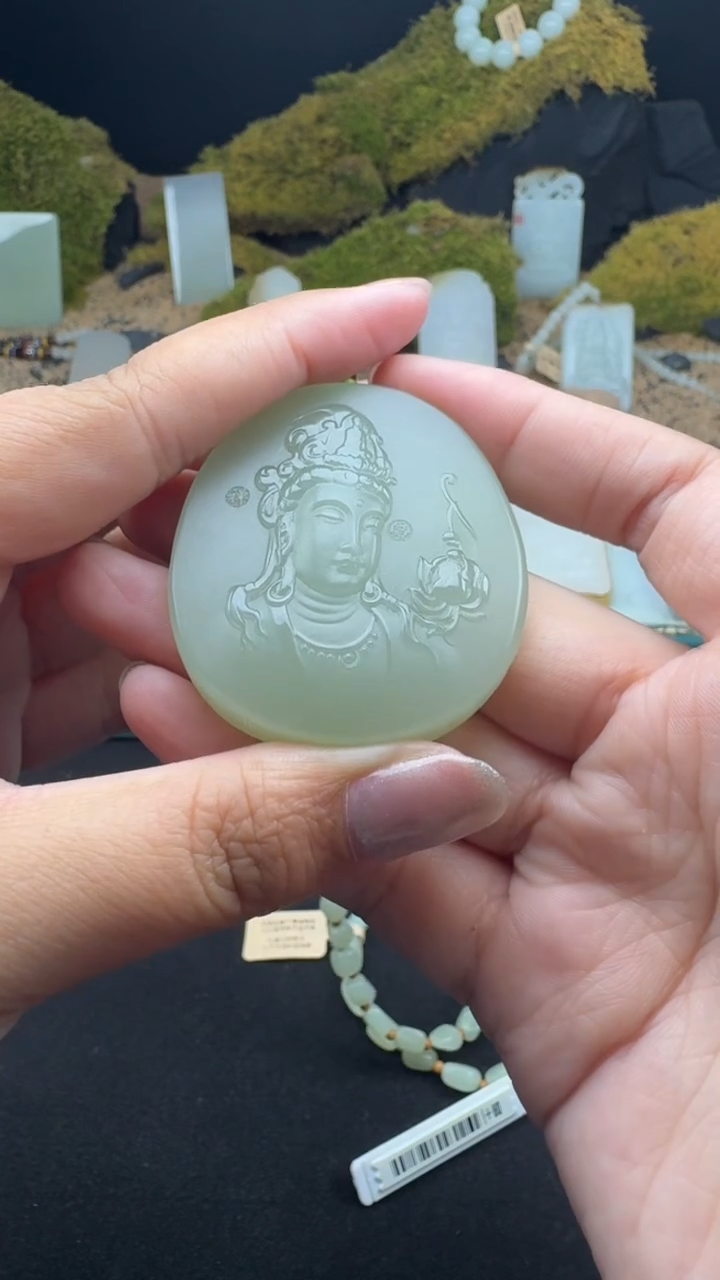 【闪购商品】和田玉颈饰未镶嵌婷婷