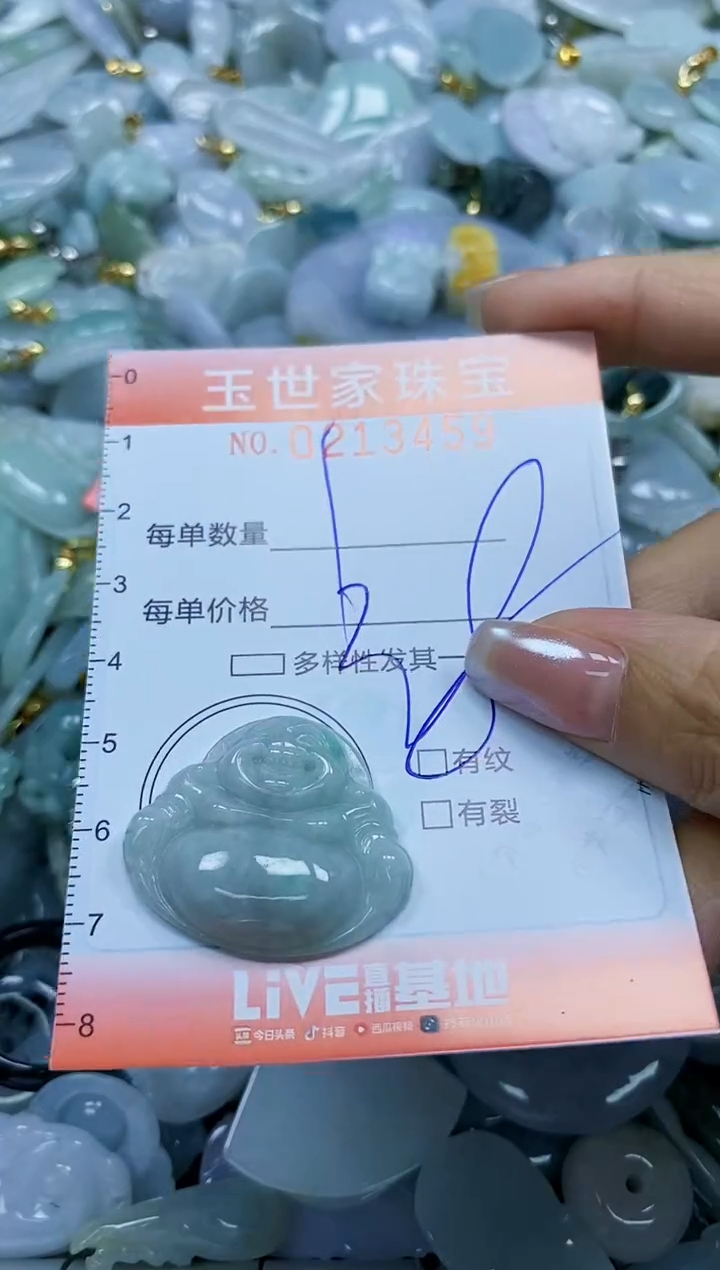 【闪购商品】翡翠未镶嵌颈饰闪购0213461