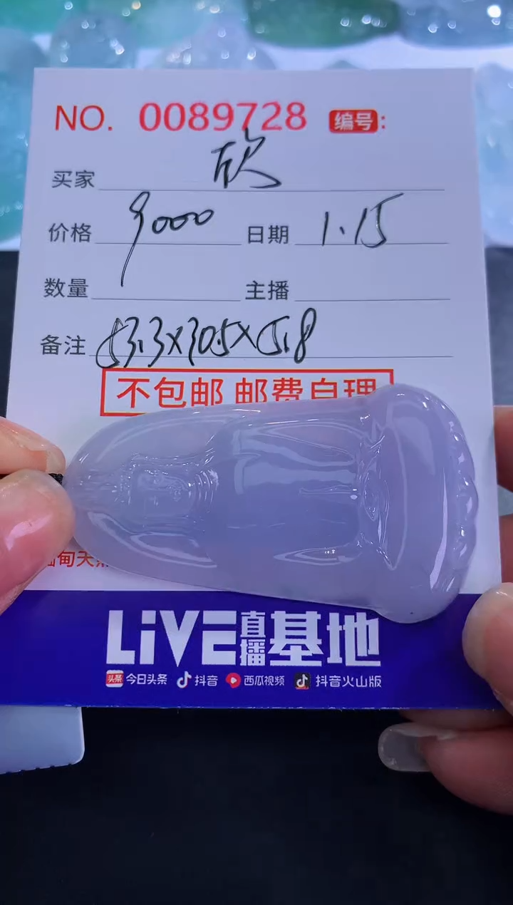 【闪购商品】翡翠颈饰未镶嵌欣