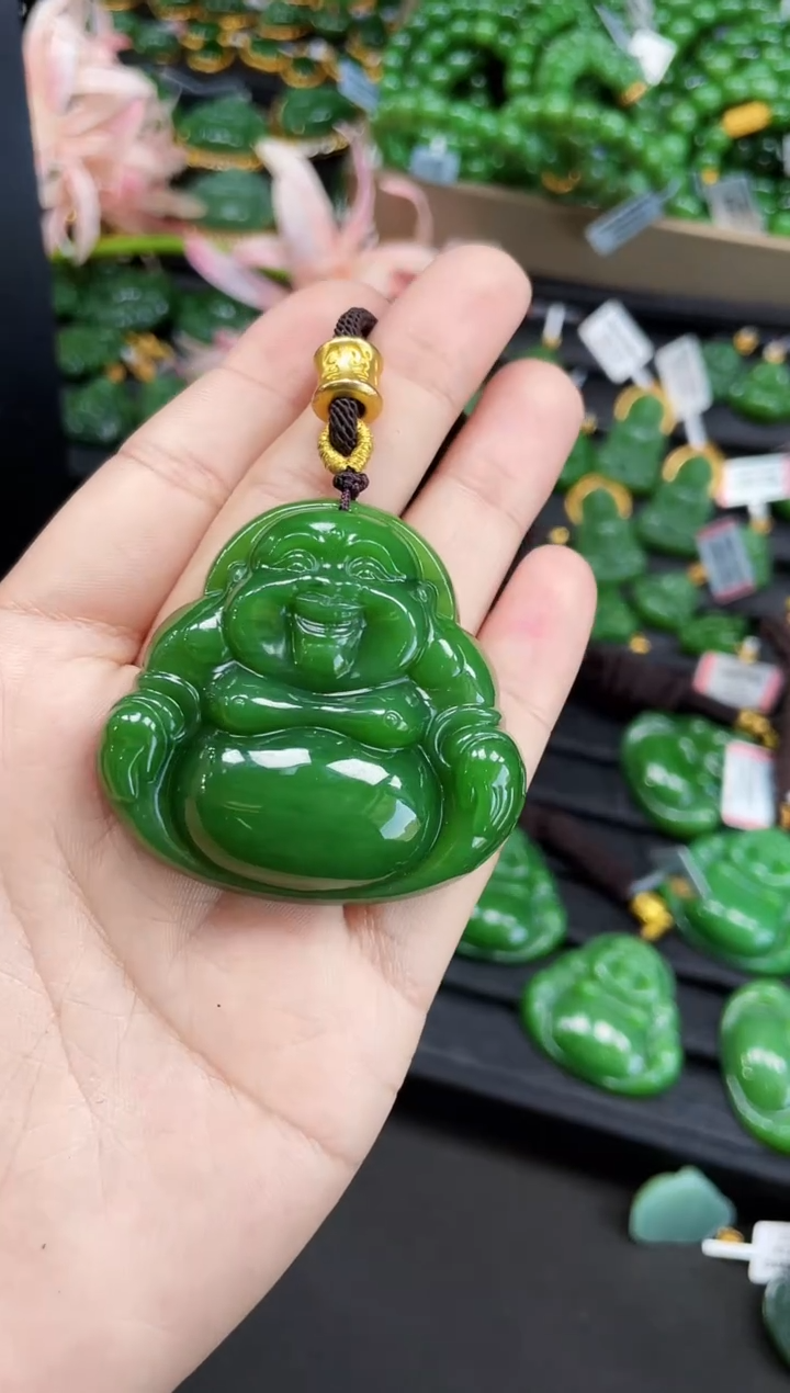 【闪购商品】和田玉吊坠未镶嵌50MM 多样性发一