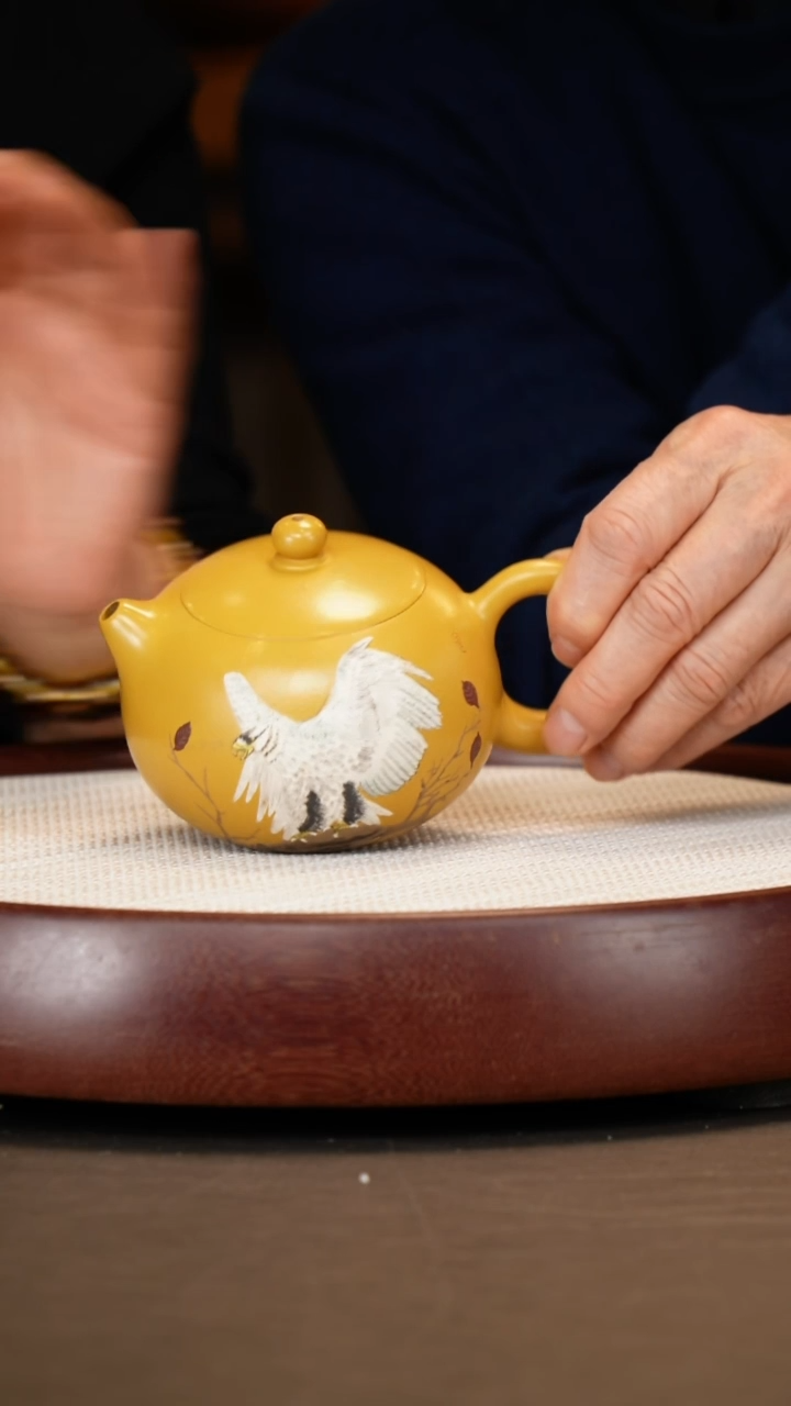 【闪购商品】紫砂茶壶【鲍宜明】黄金朱泥西施  