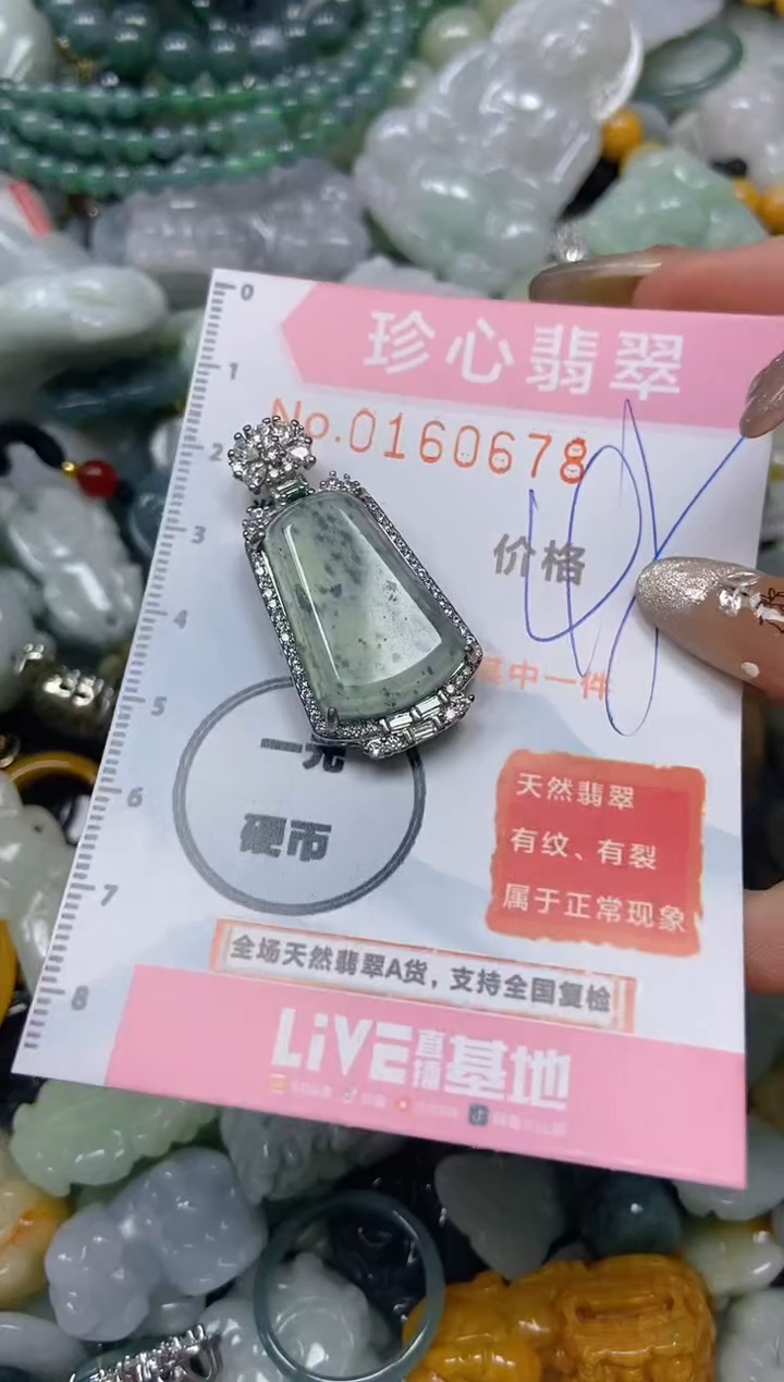 【闪购商品】翡翠颈饰未镶嵌闪购0160678