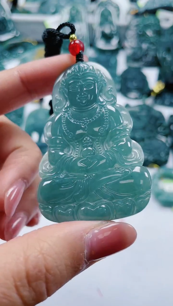 【闪购商品】翡翠颈饰未镶嵌多样性发货一件发货-度母