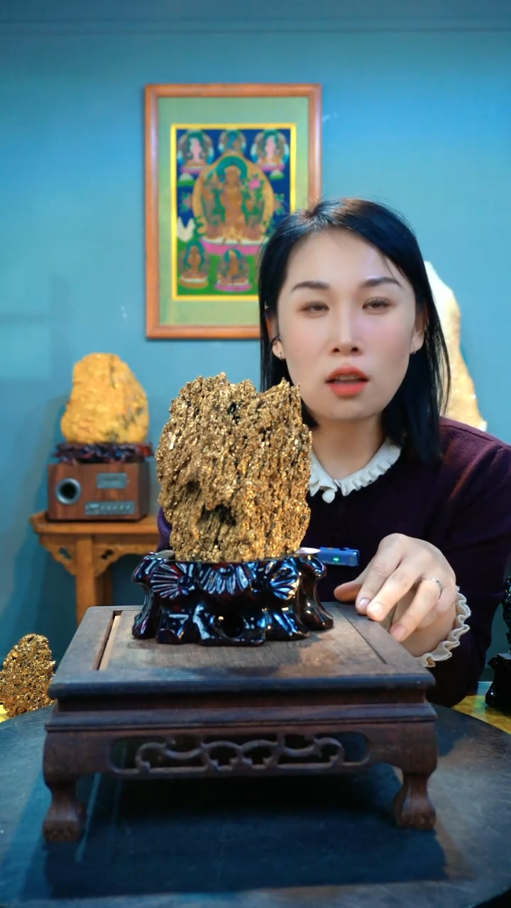 石材精品矿物晶体摆件