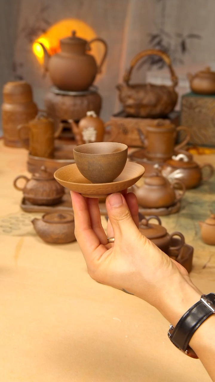 陶瓷小圆杯+杯垫