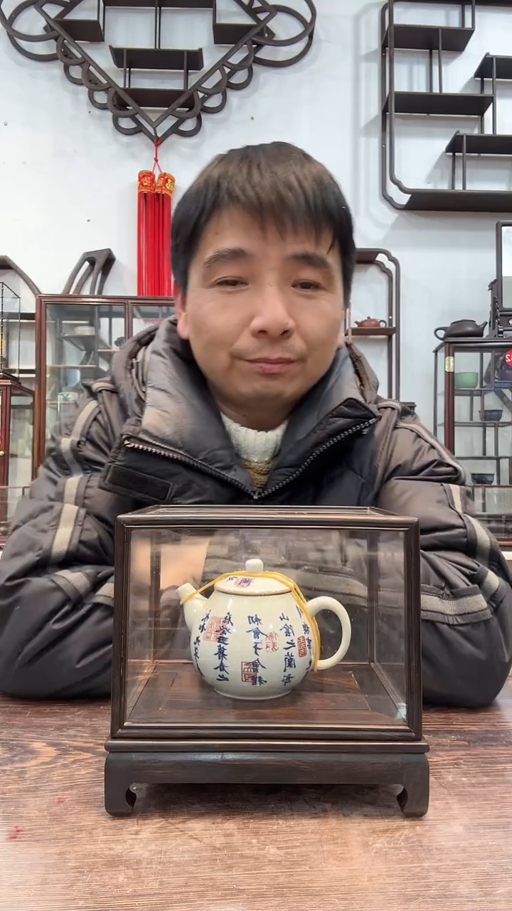 【闪购商品】红酸枝木类木艺玻璃罩316