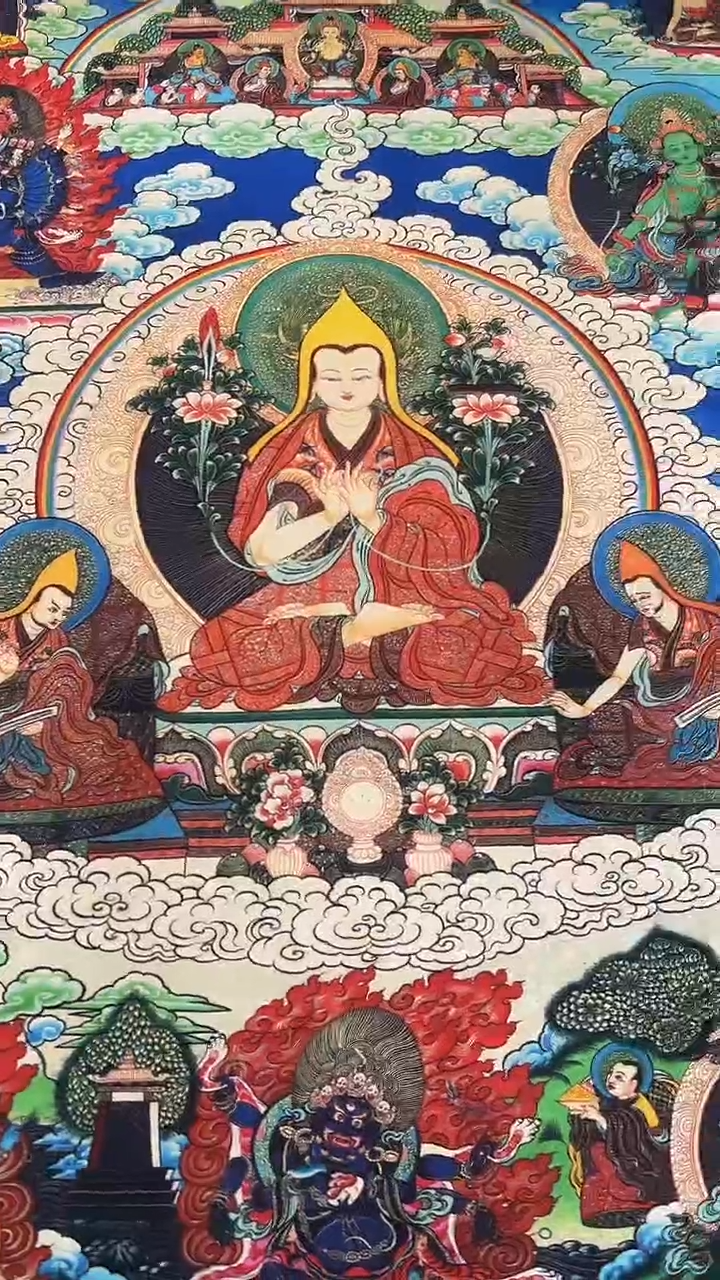 卷轴画16015唐卡