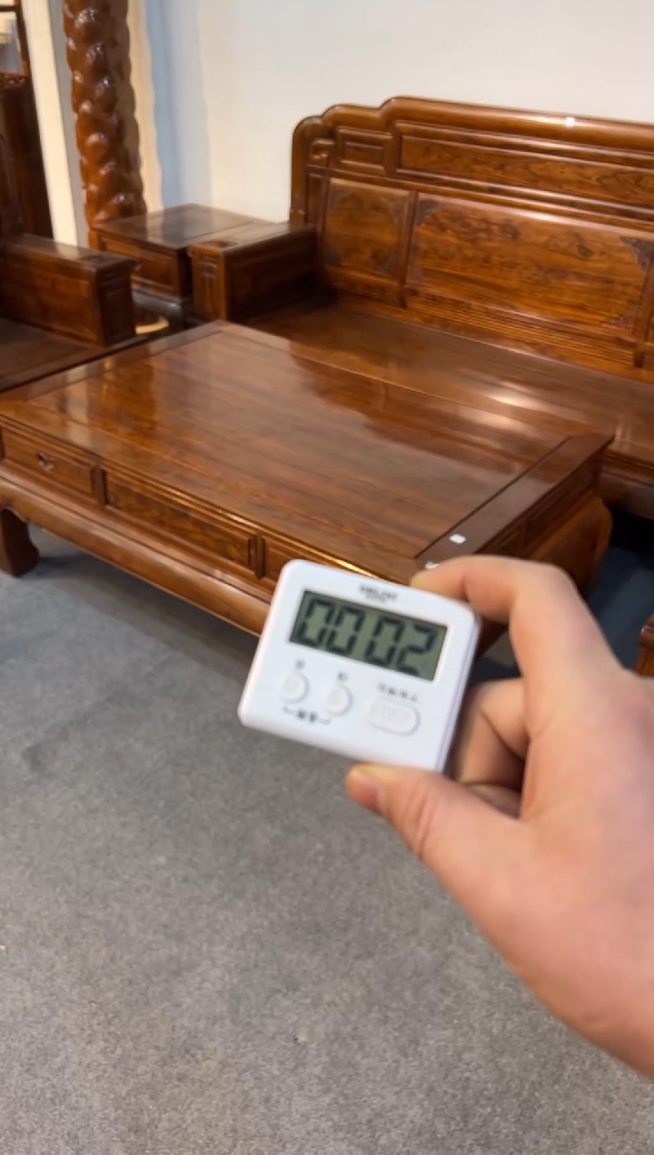 【闪购商品】花梨木类木雕沙发件套