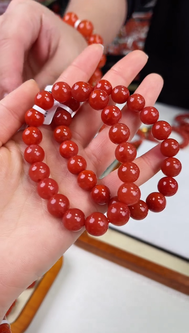 【闪购商品】南红玛瑙保山手串10+未镶嵌（多样式发其一）