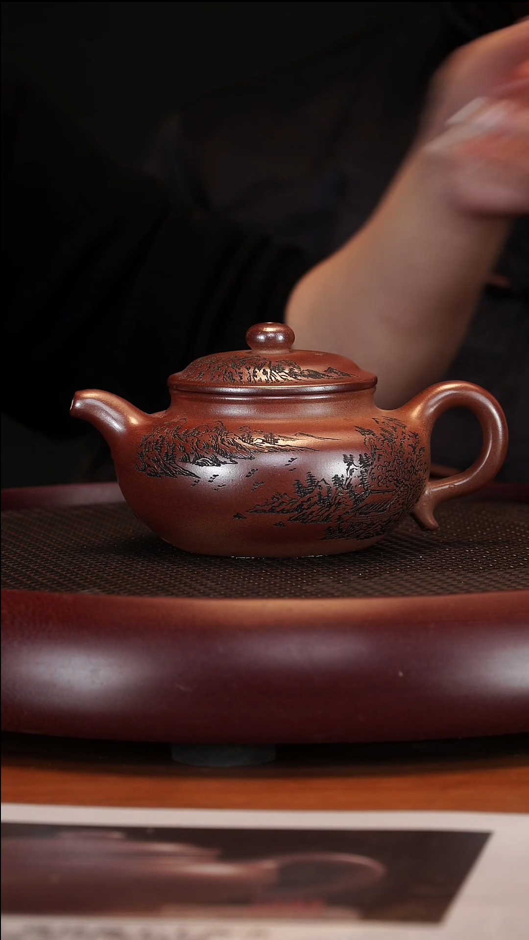 【闪购商品】紫砂茶壶1-21 SDH仿古黄金砂柴烧375cc