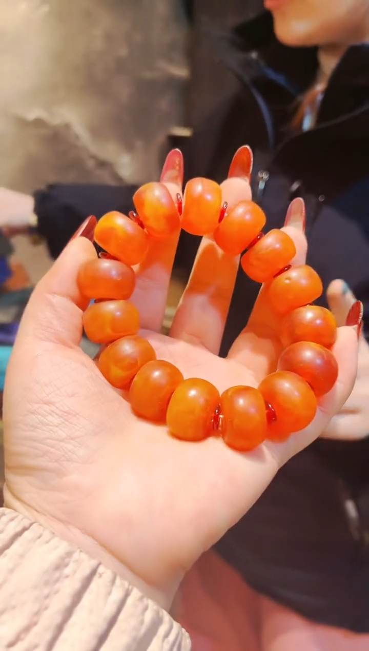 【闪购商品】蜜蜡颈饰未镶嵌七七精品专属链接651591