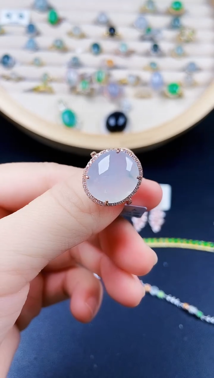 【闪购商品】翡翠戒指银S925镶嵌123124123