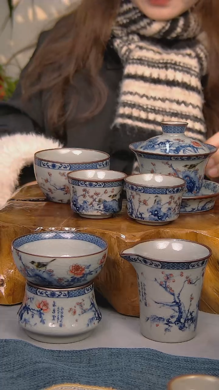 【闪购商品】简装家用款6件套 陶瓷家用茶具系列