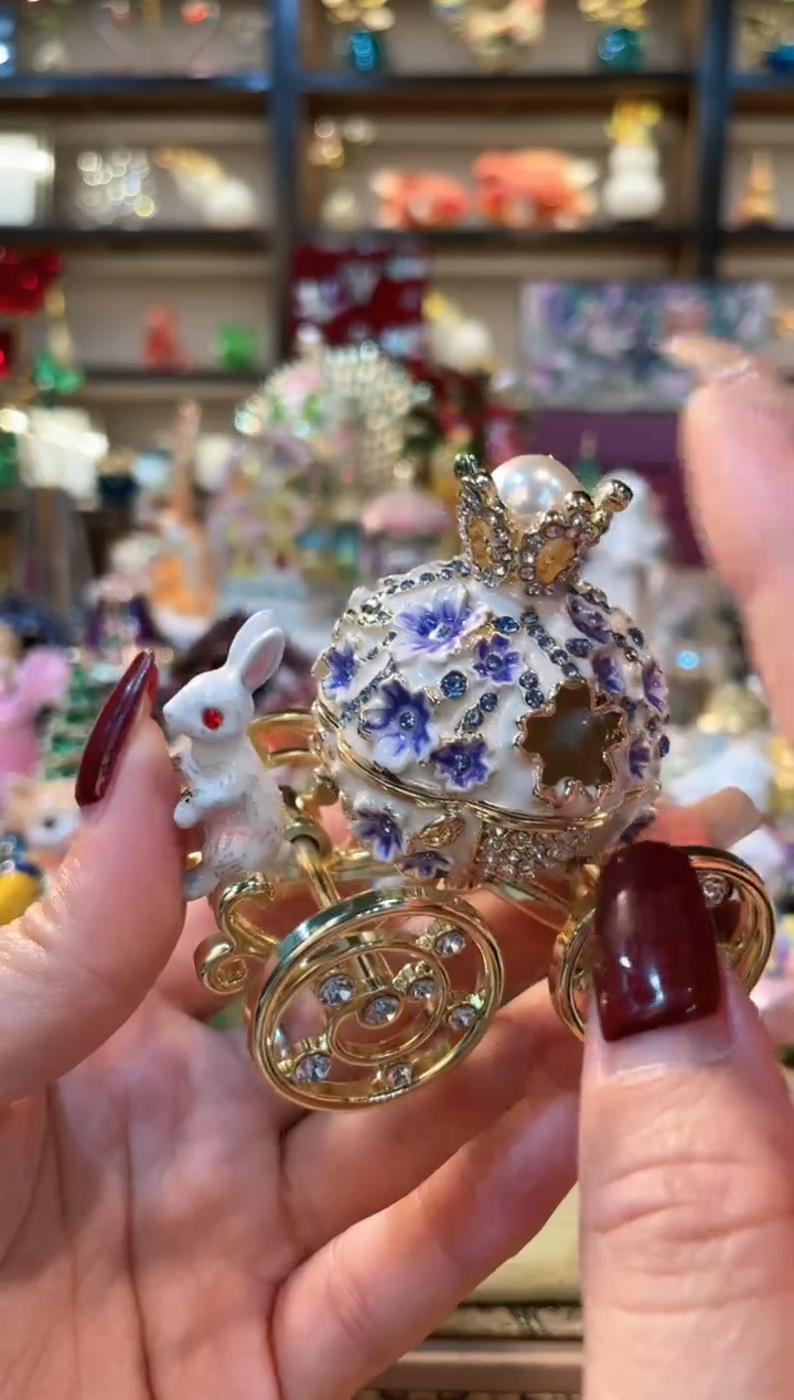 【闪购商品】珐琅彩精致首饰盒