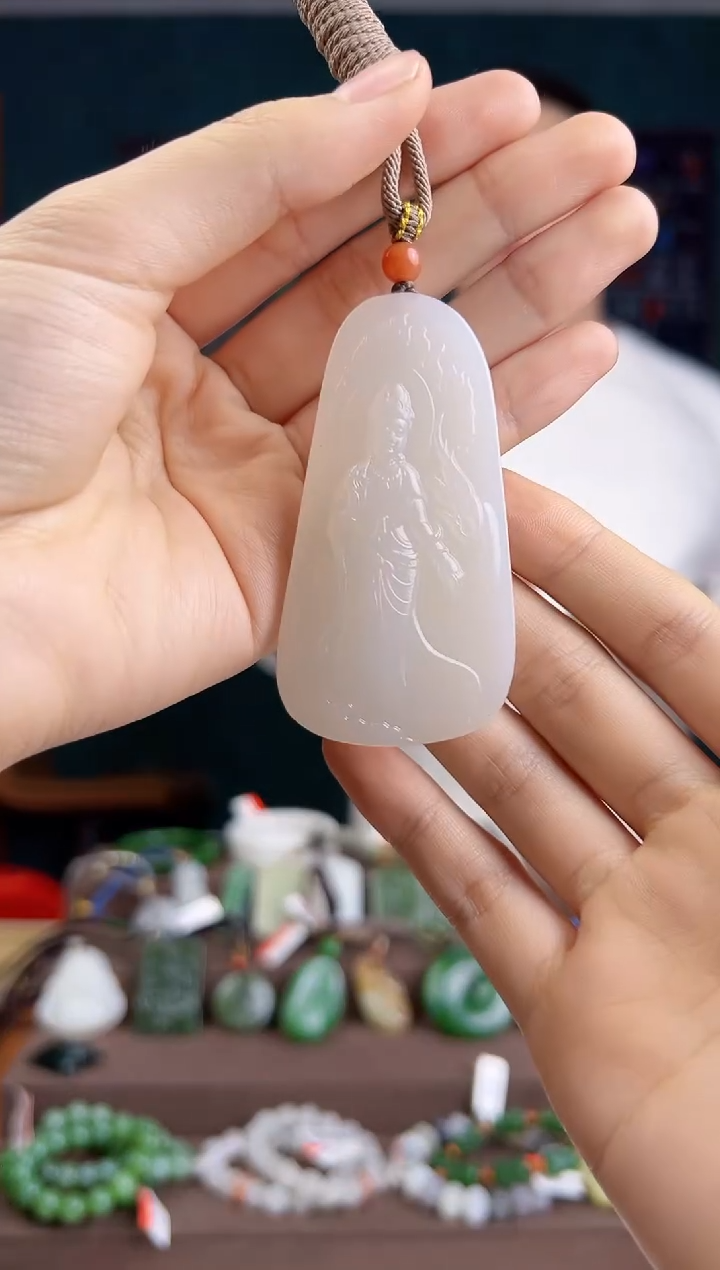 【闪购商品】和田玉颈饰未镶嵌 ZZ 拍一发一 多样性发货