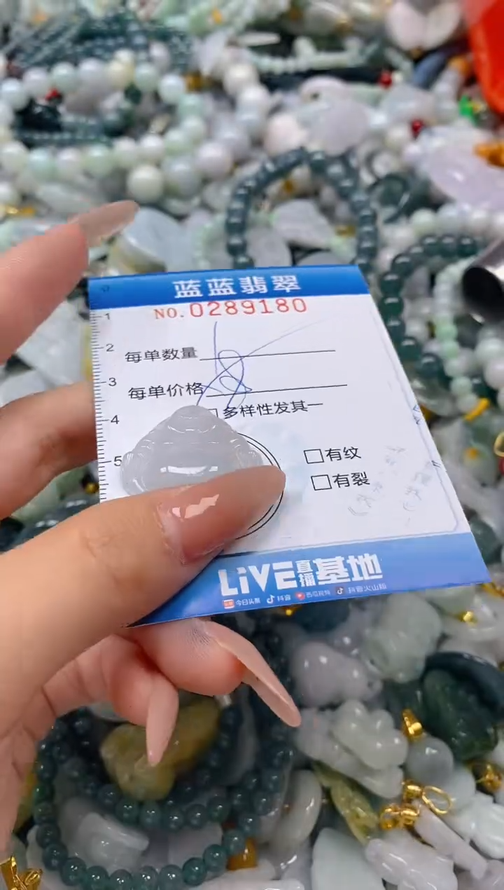 翡翠未镶嵌颈饰闪购0289180多样性发其一