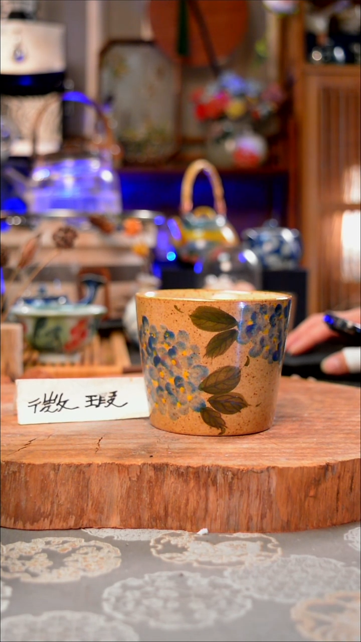 【闪购商品】摆件绣球花手工手绘手工手绘