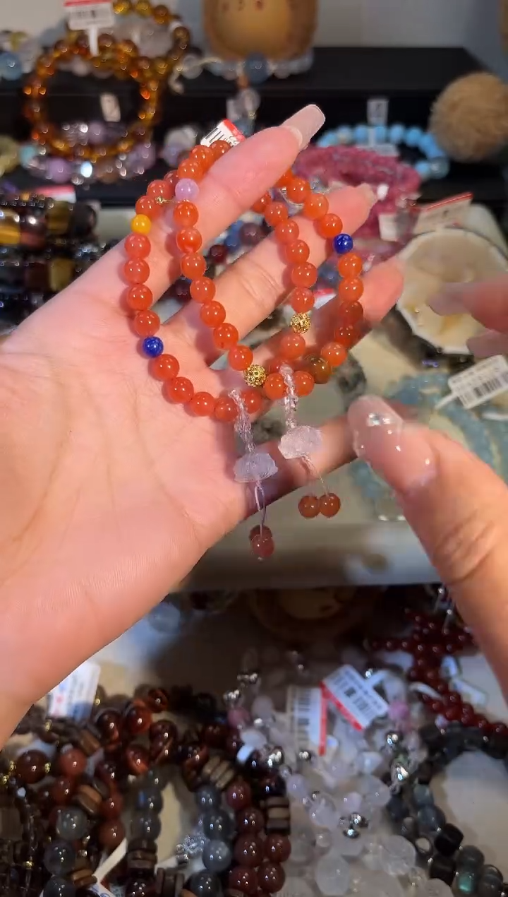 未镶嵌手串南红玛瑙g739多样性发货一件