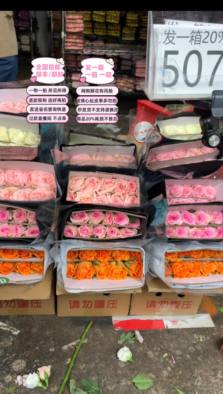 507号♥含20%耗损发一箱