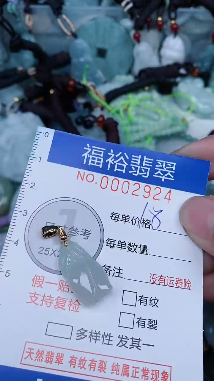 【闪购商品】翡翠颈饰未镶嵌...0002924