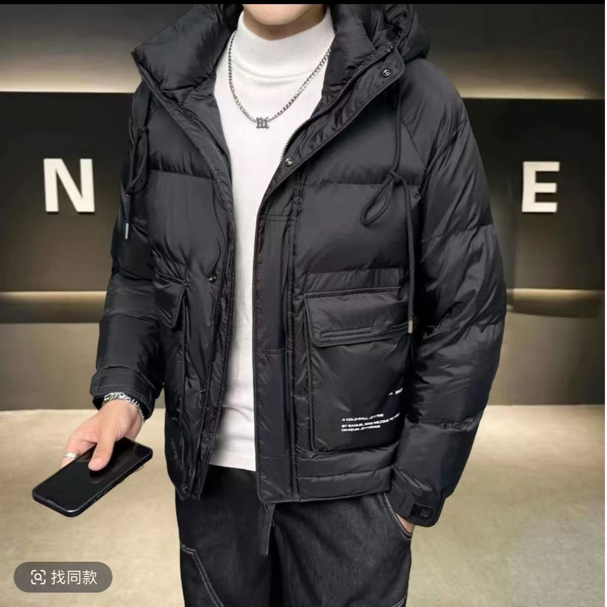 《断码捡漏》羽-4933#秋冬时尚休闲保暖外套