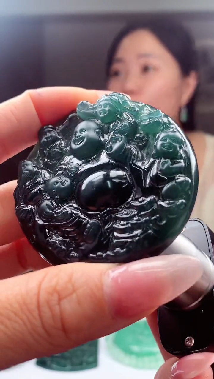 定制翡翠未镶嵌天然翡翠(拍一发一）