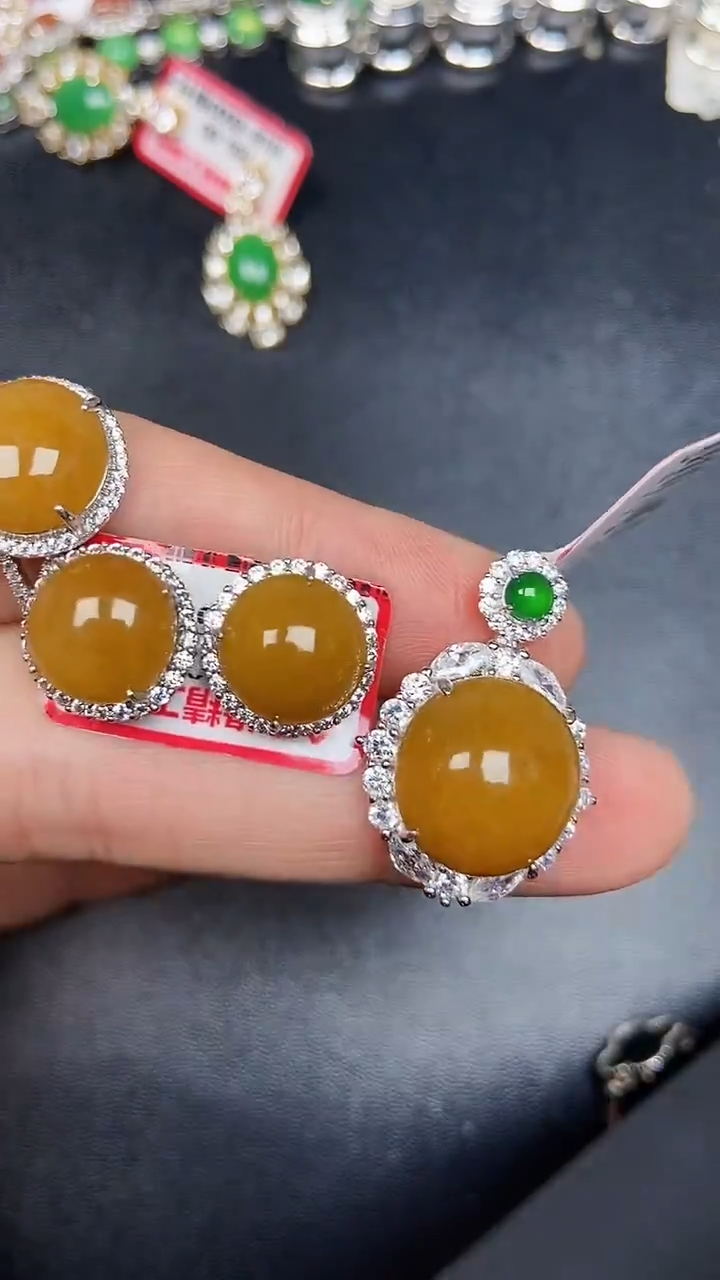 银S925镶嵌戒指翡翠5000